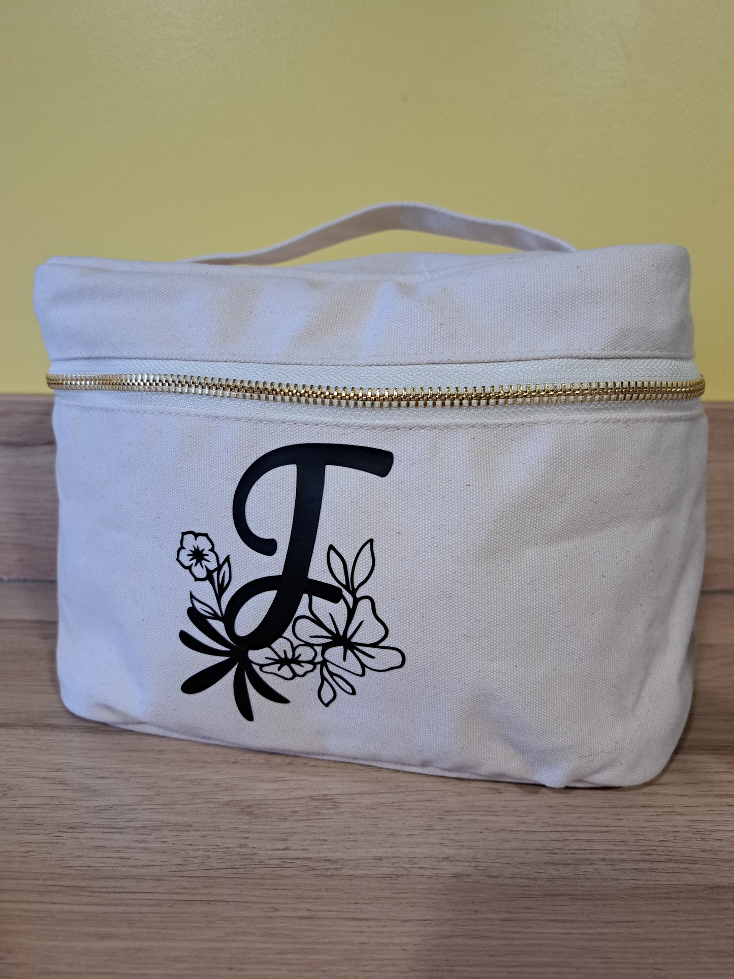 Trousse de toilette 100% coton à personnaliser