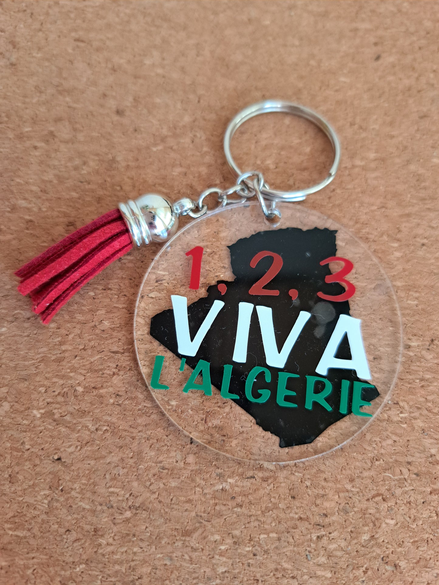 Porte-clé acrylique à personnaliser