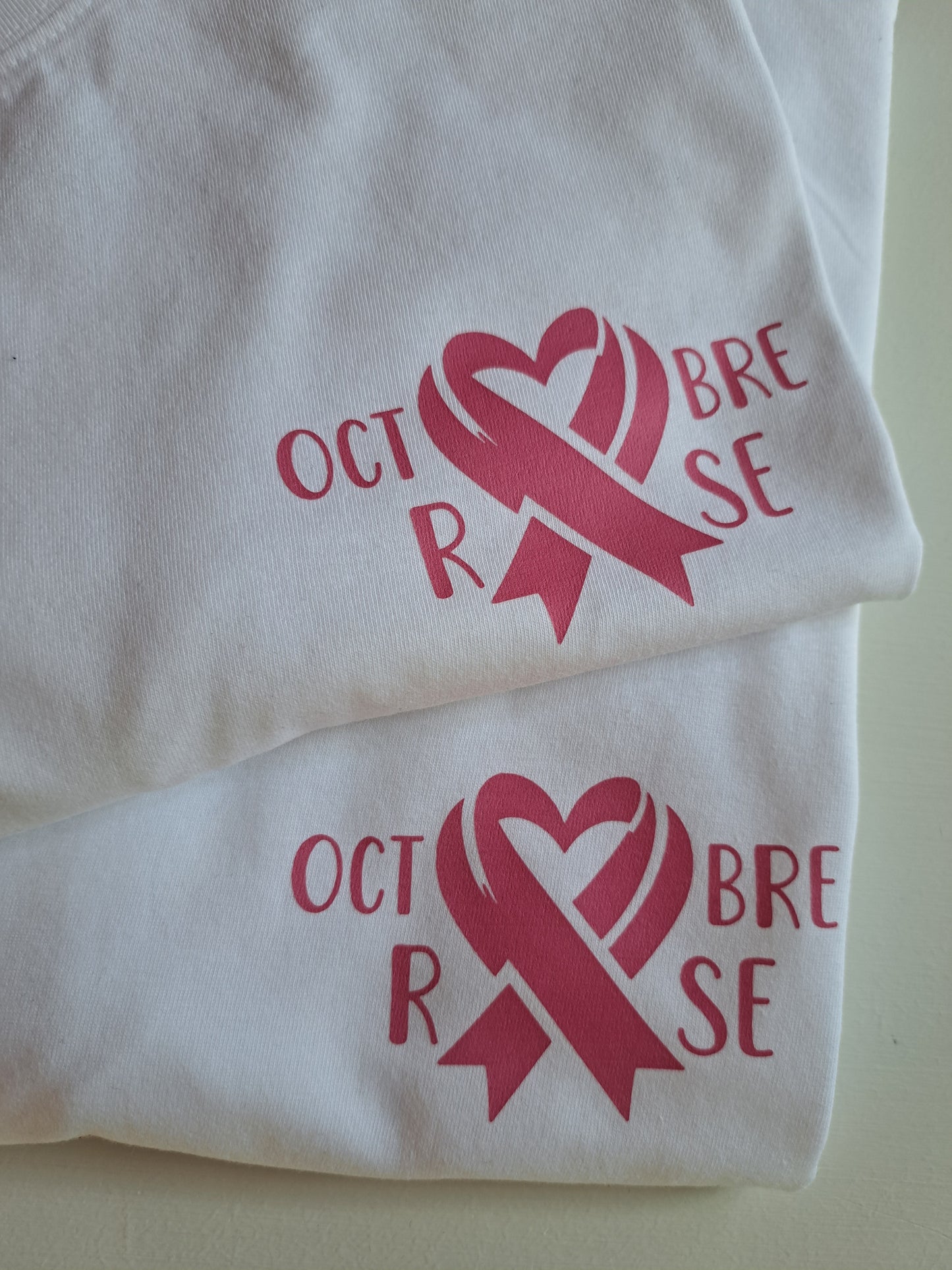 Tee-shirt col rond Octobre Rose