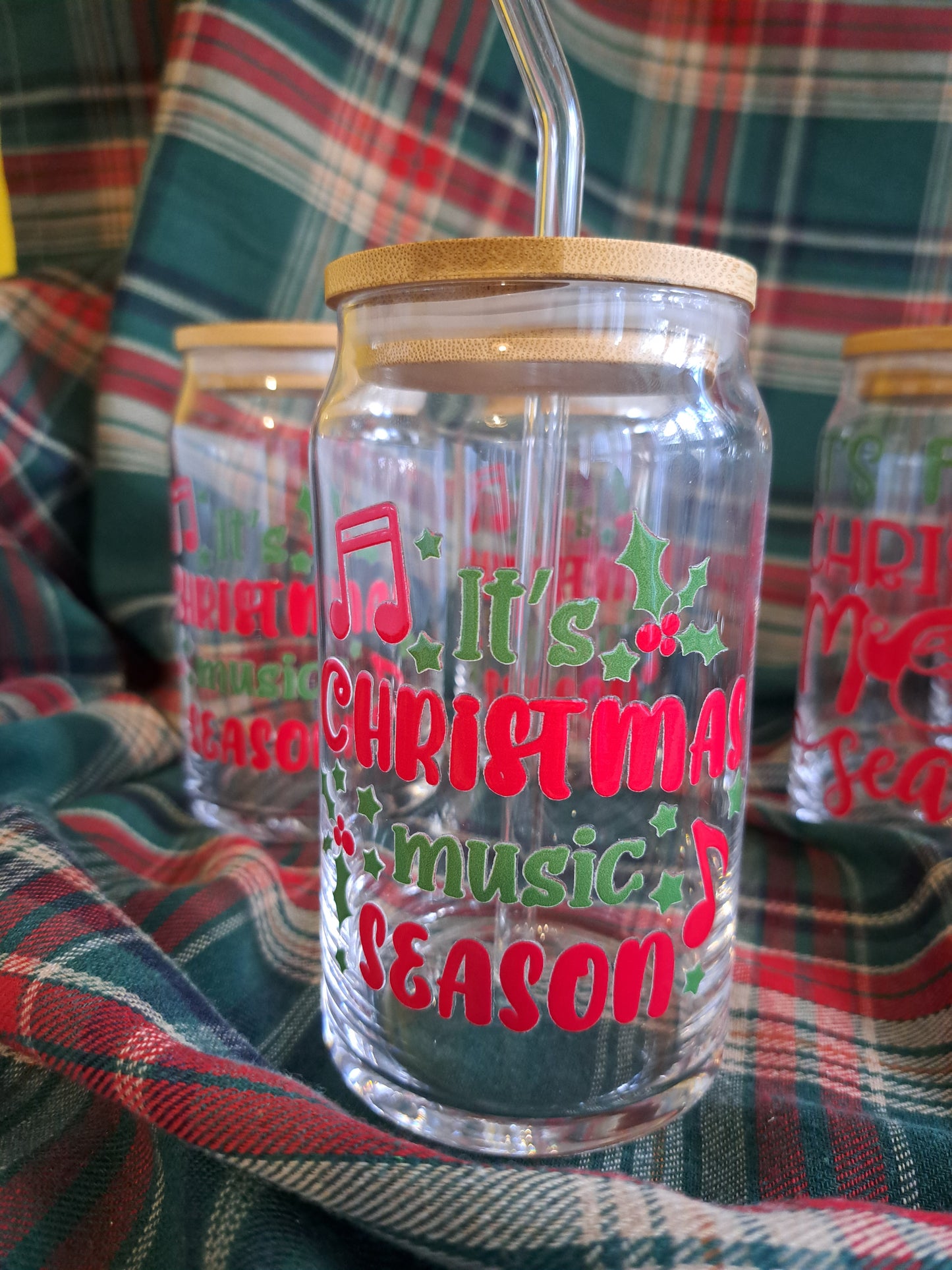 Gobelet en verre Noël