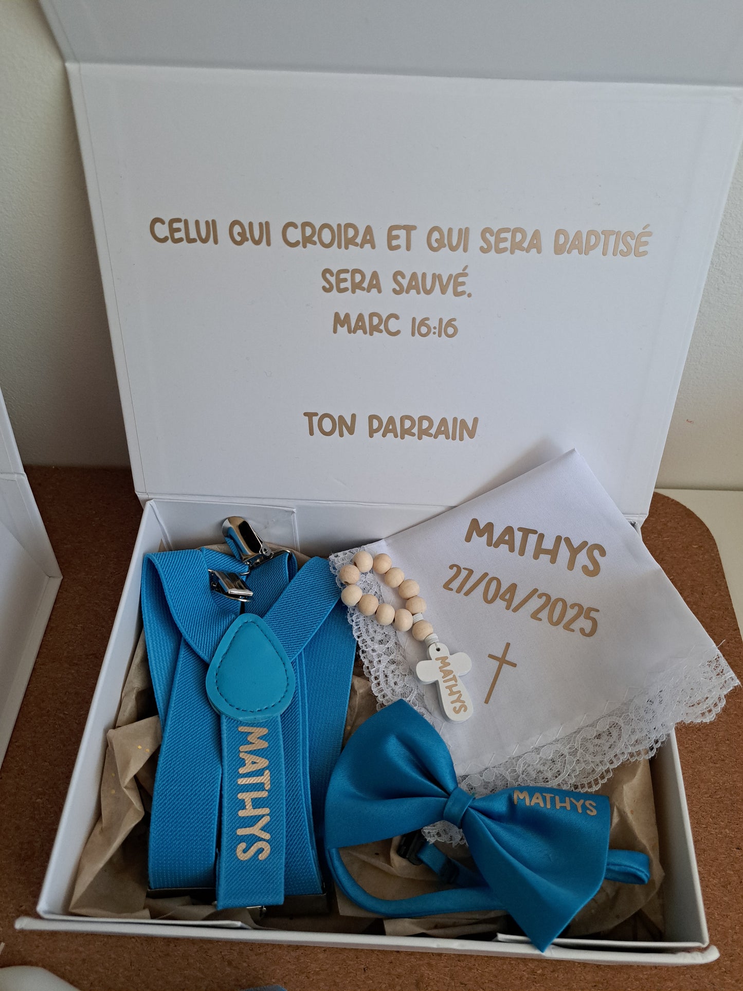 Coffret baptême catholique
