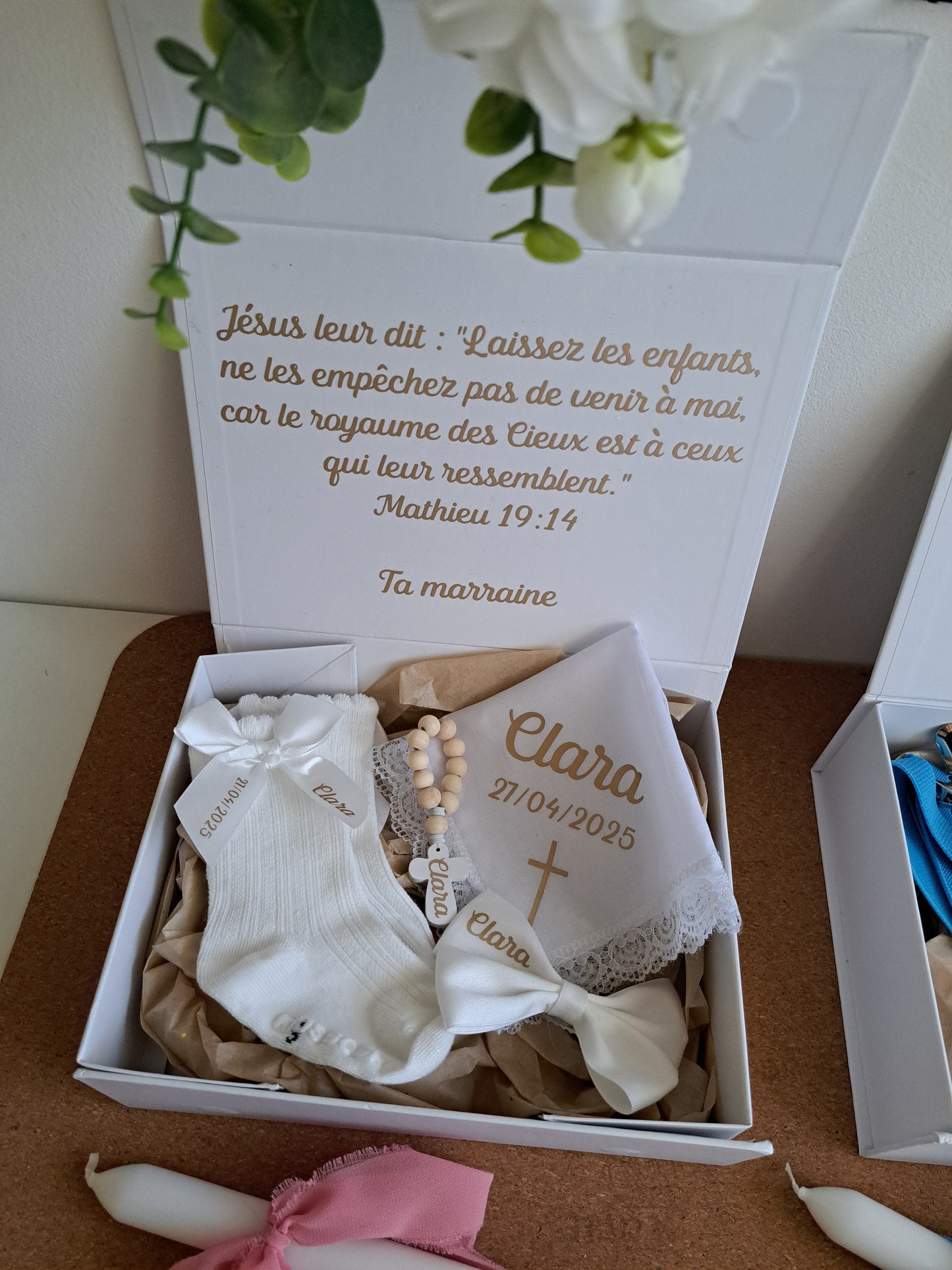 Coffret baptême catholique