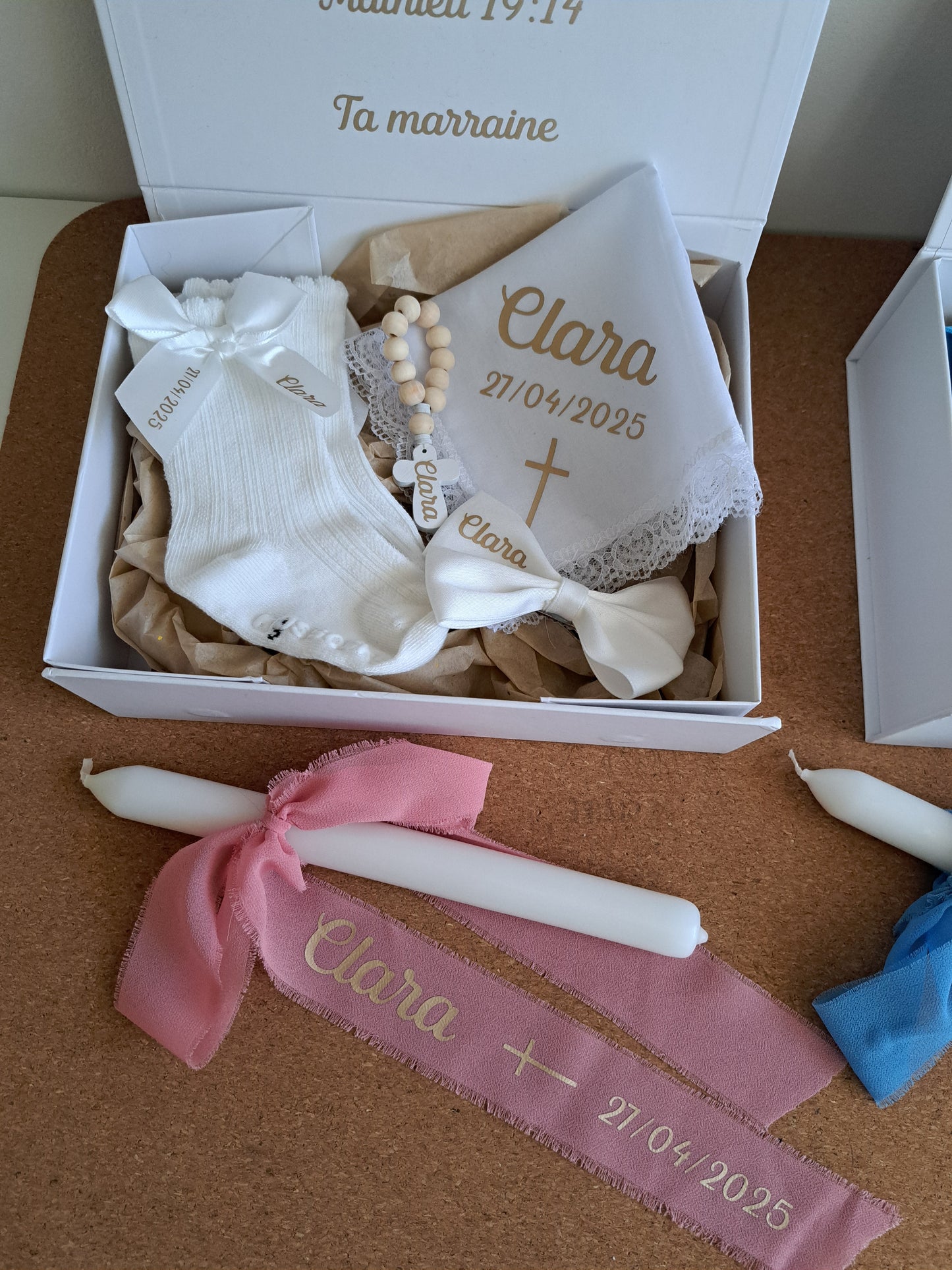 Coffret baptême catholique