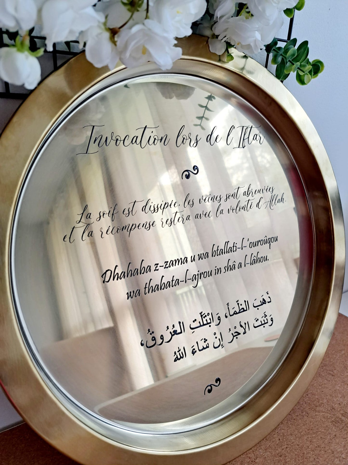 Plateau de service ou décoratif