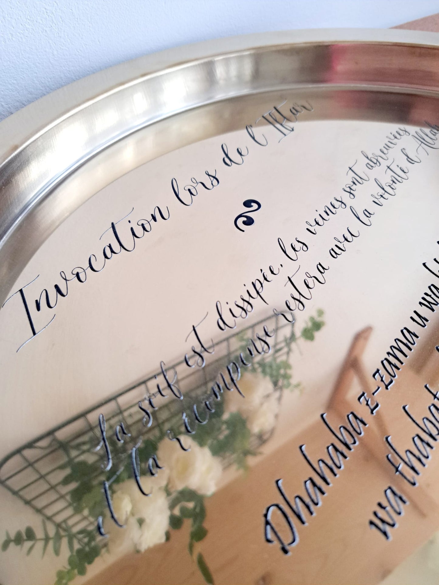 Plateau de service ou décoratif