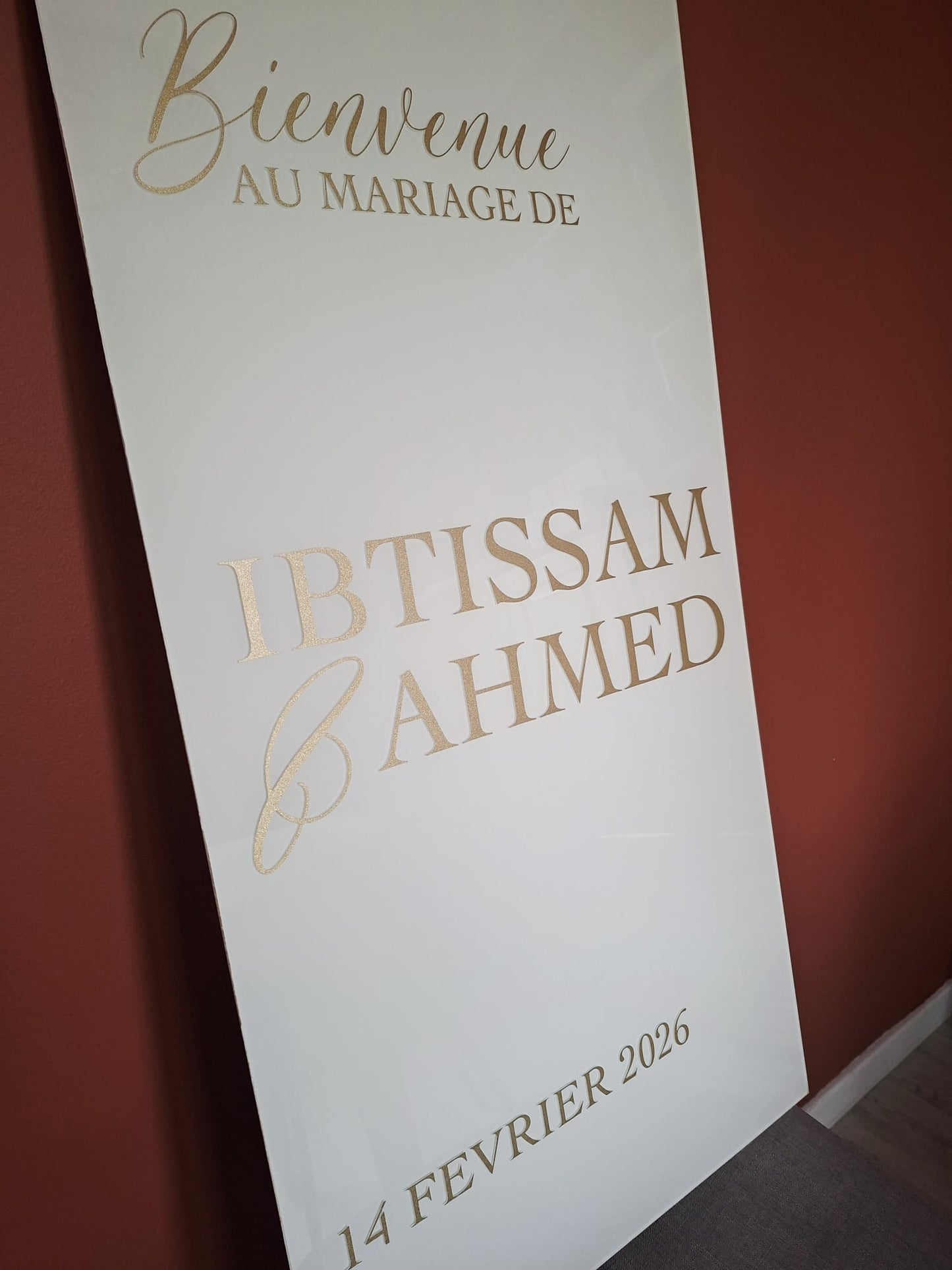 Panneau de bienvenue