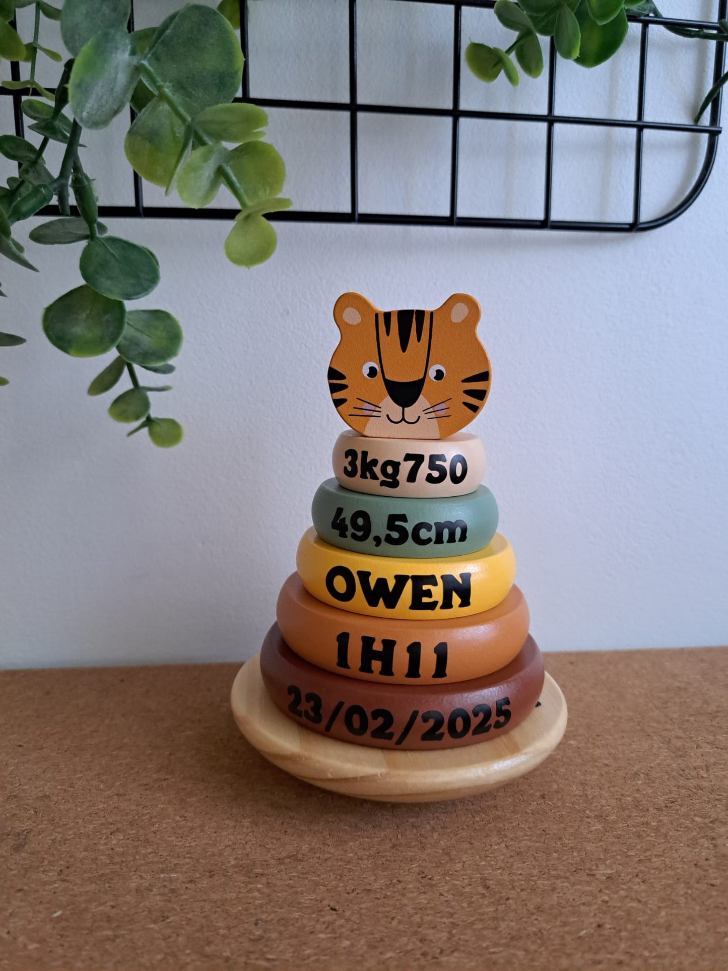 Jeu empilement tigre