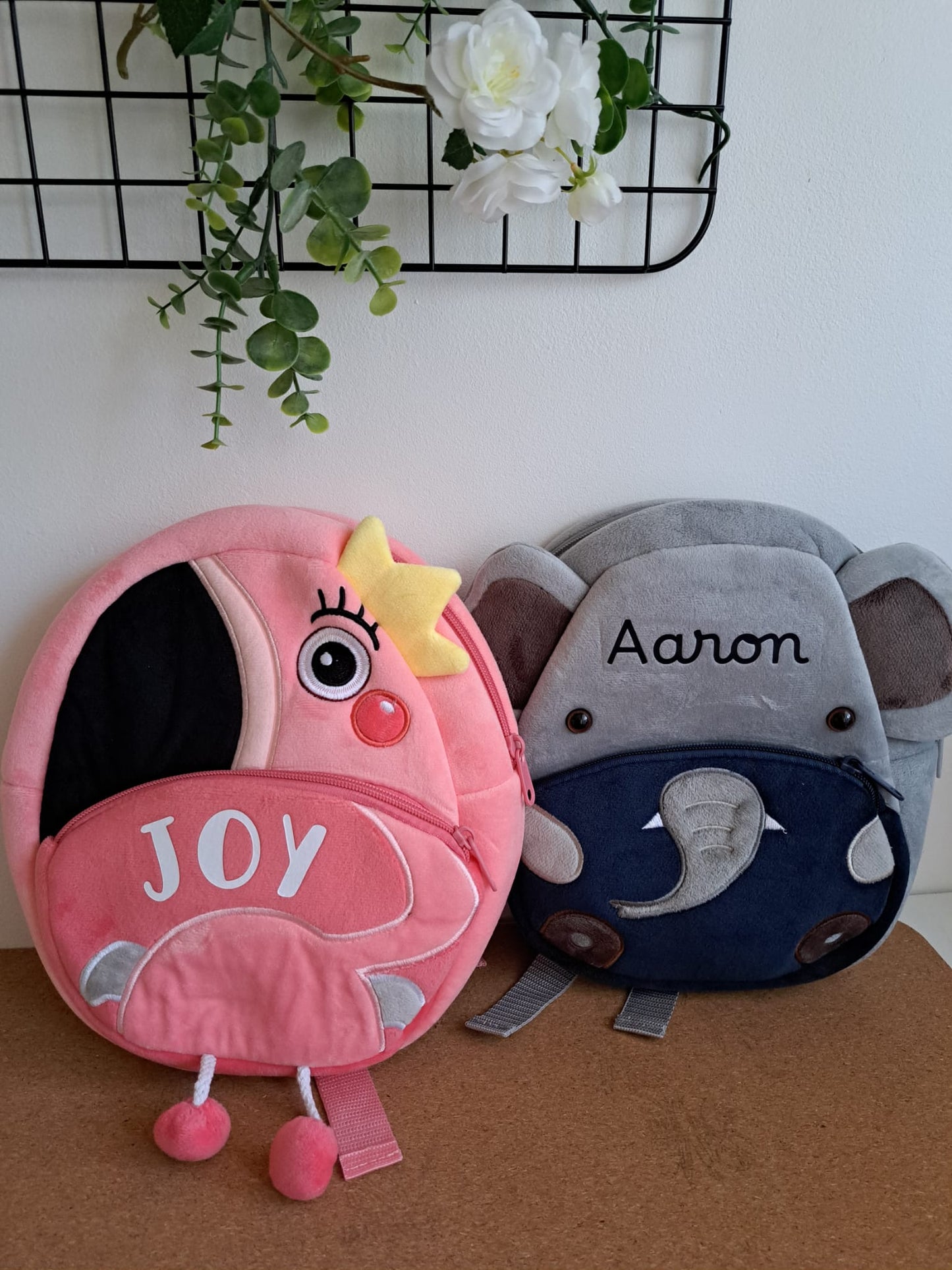 Sac à dos animal prénom