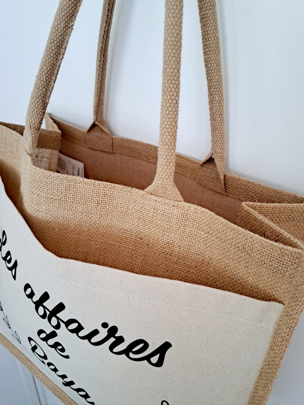 Sac toile de jute à personnaliser