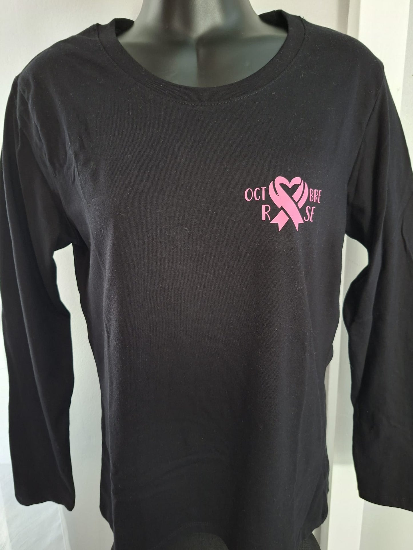 Tee-shirt manches longues Octobre Rose