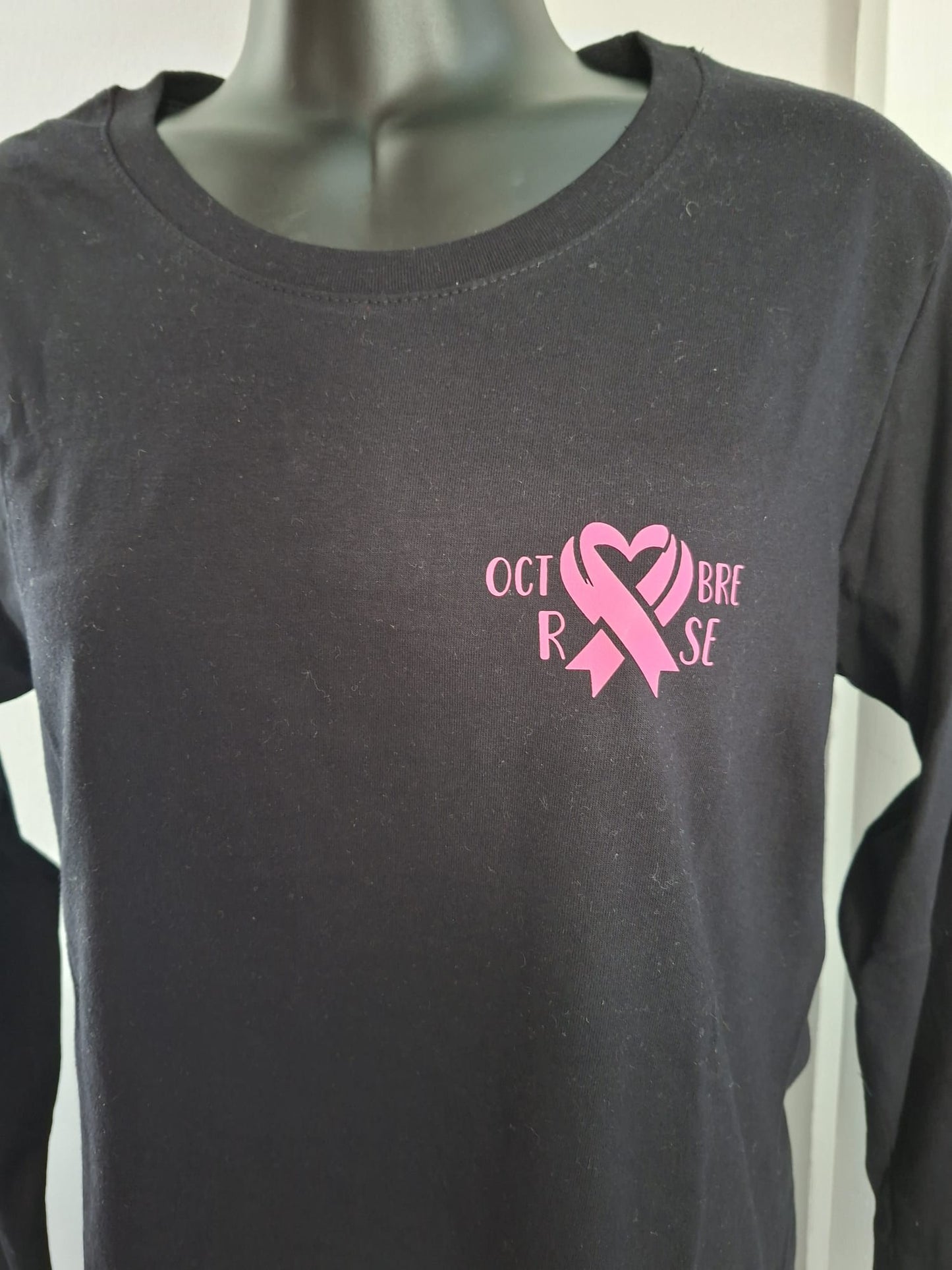 Tee-shirt manches longues Octobre Rose