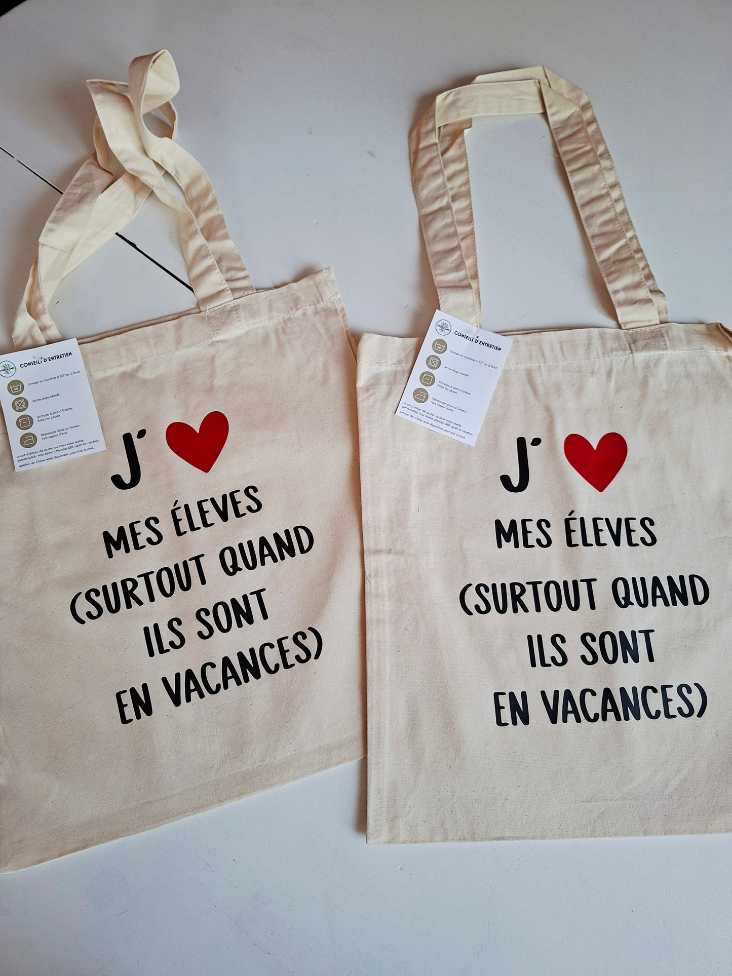 Tote bag ATSEM & Maître(sse) | 2 modèles