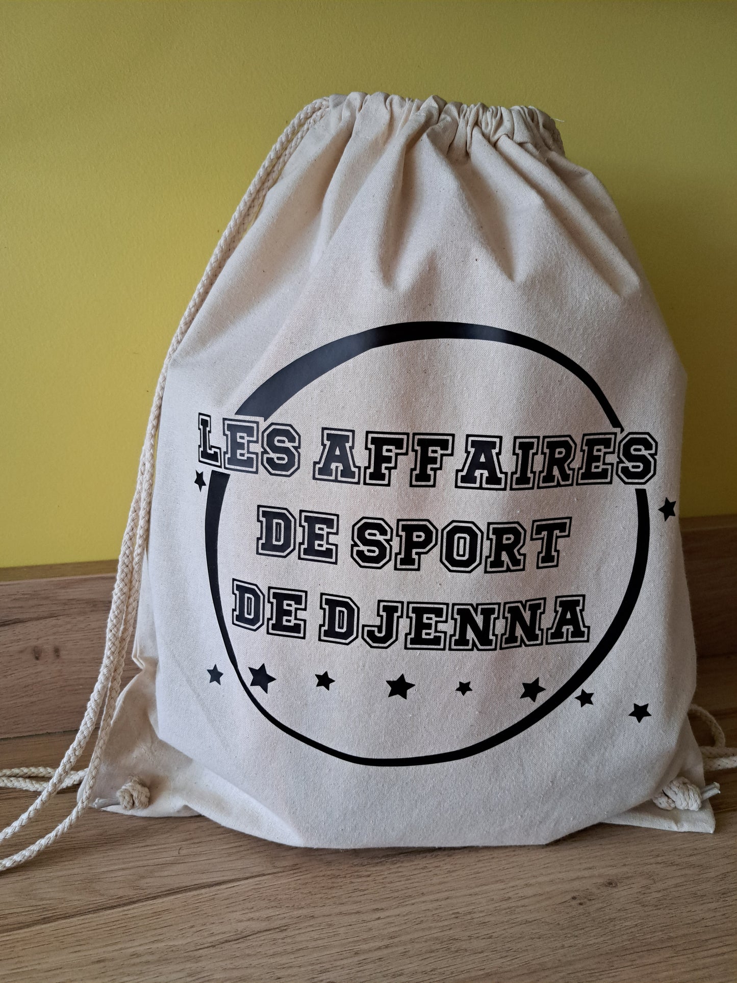 Sac à cordelettes à personnaliser