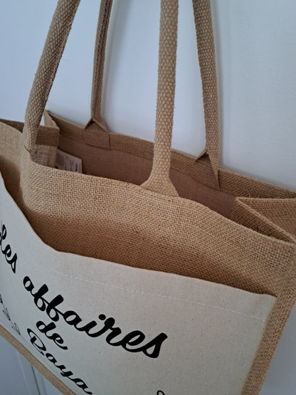 Sac toile de jute à personnaliser