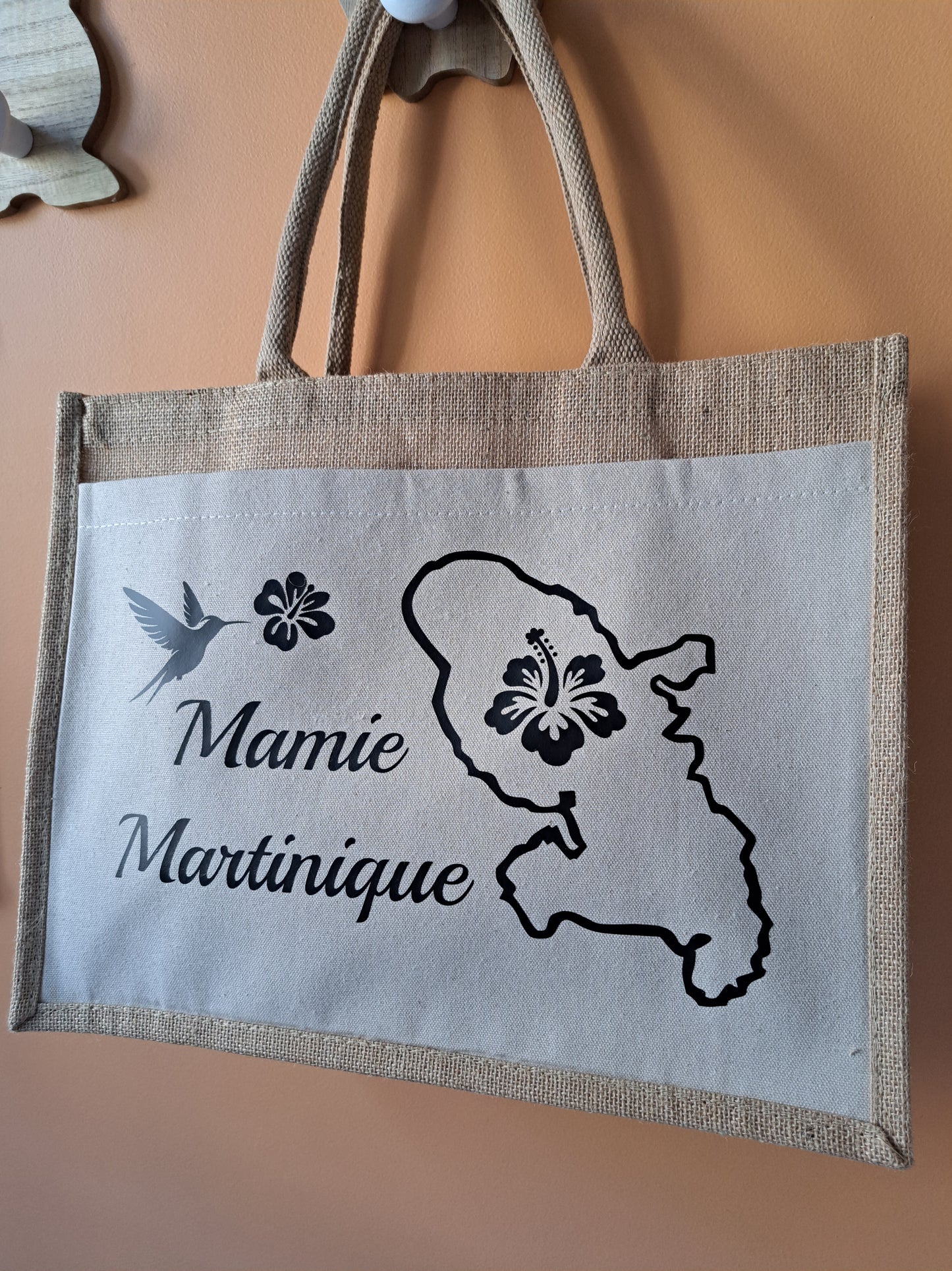 Sac toile de jute à personnaliser