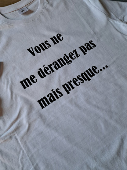 Tee-shirt adulte à personnaliser