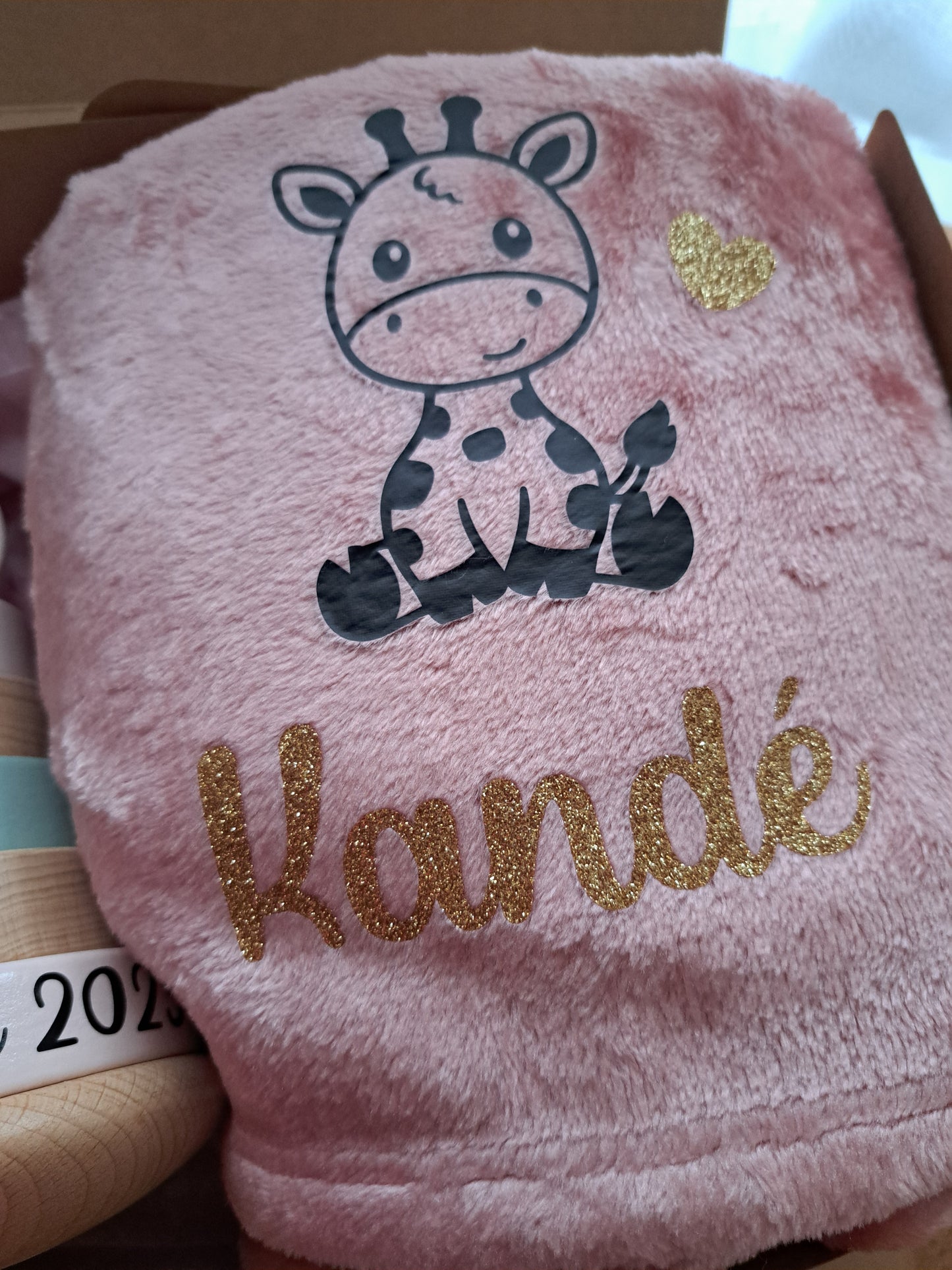 Couverture bébé à personnaliser