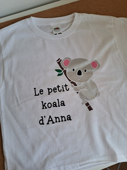 Tee-shirt enfant à personnaliser