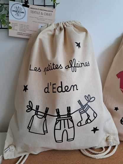 Sac à cordelettes à personnaliser