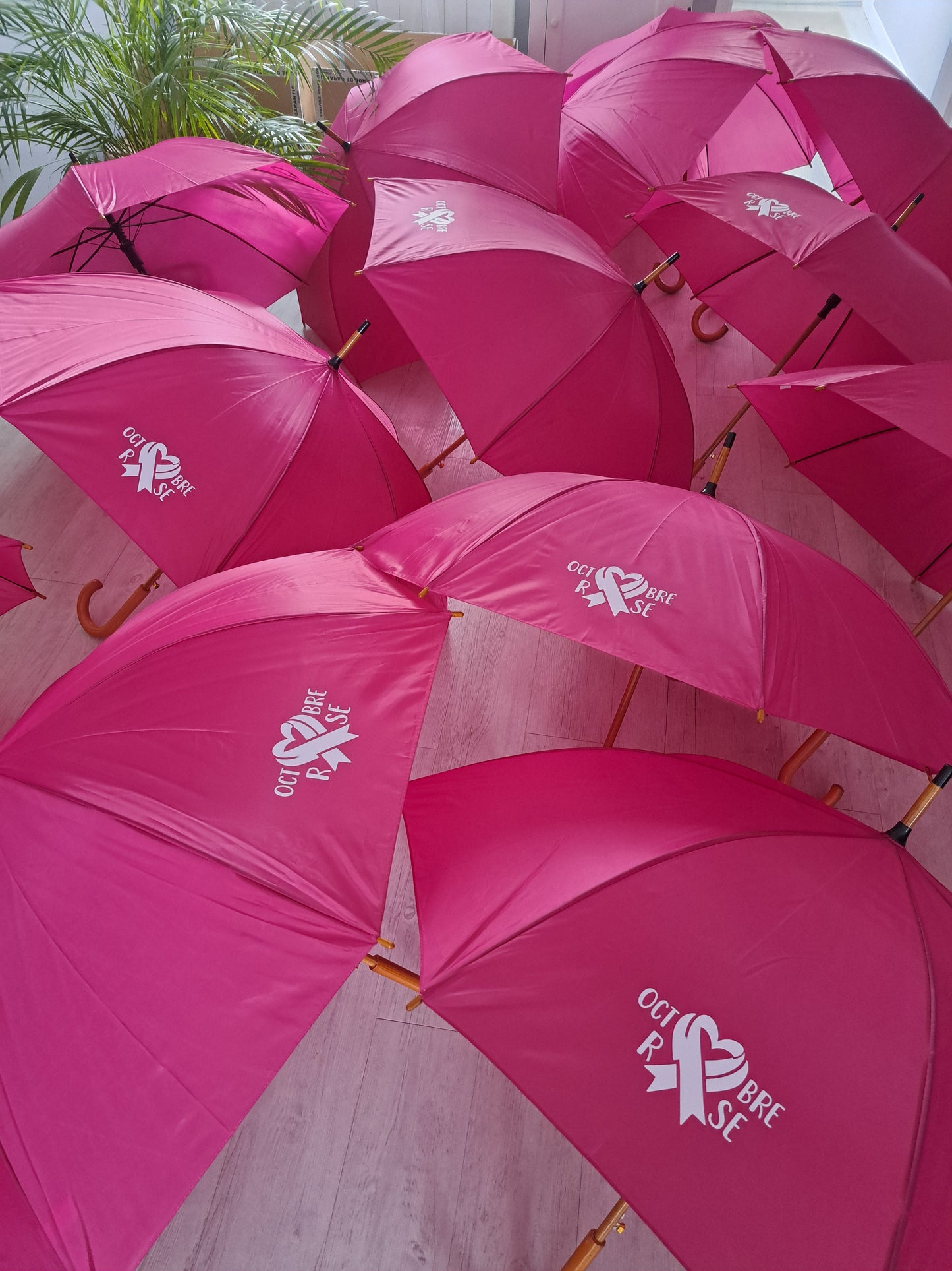 Parapluie Octobre Rose