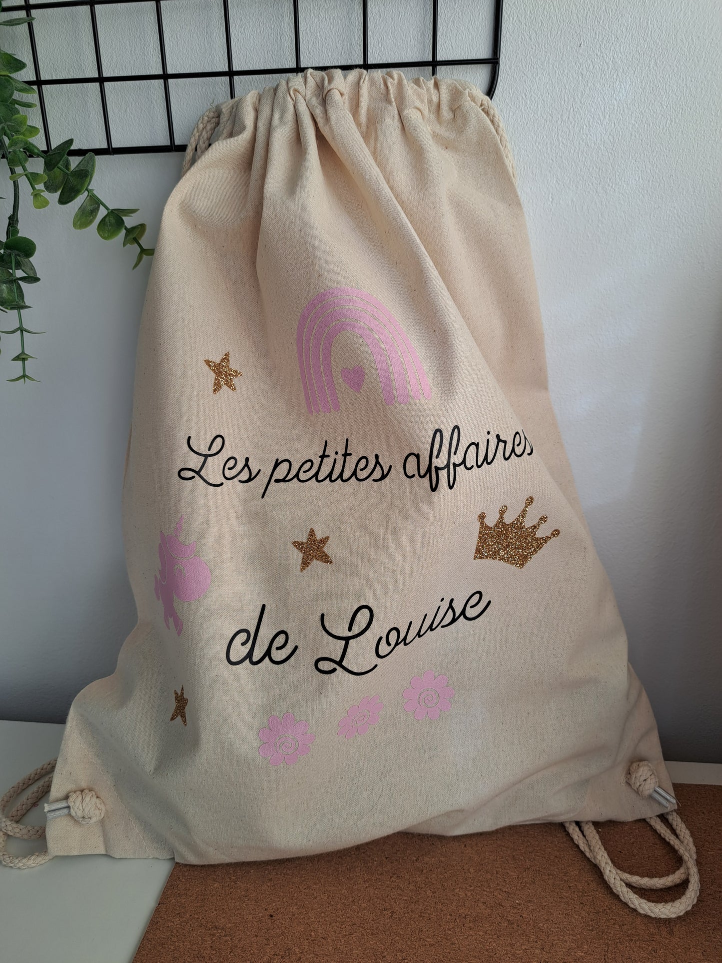 Sac à cordelettes à personnaliser