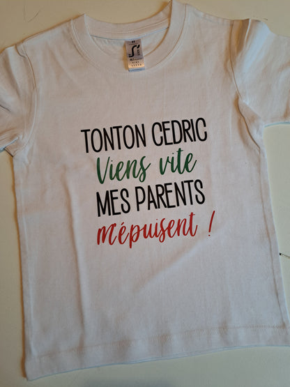 Tee-shirt enfant à personnaliser