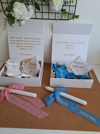 Coffret baptême catholique