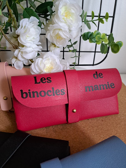 Etui à lunettes pour mamie