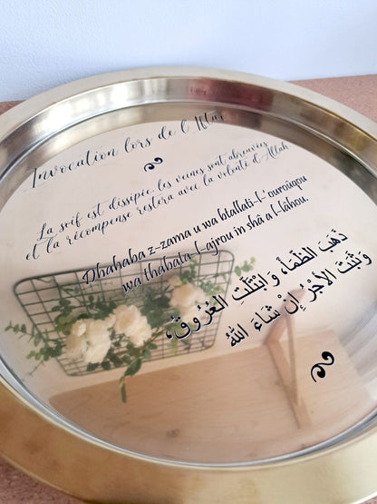 Plateau de service ou décoratif