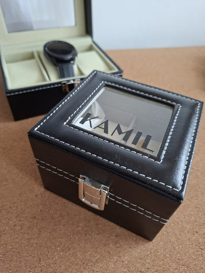 Boîte à montres à personnaliser