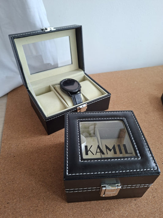 Boîte à montres à personnaliser