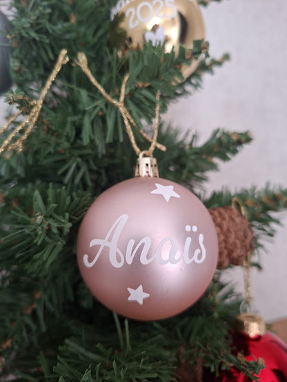Boule de sapin personnalisée