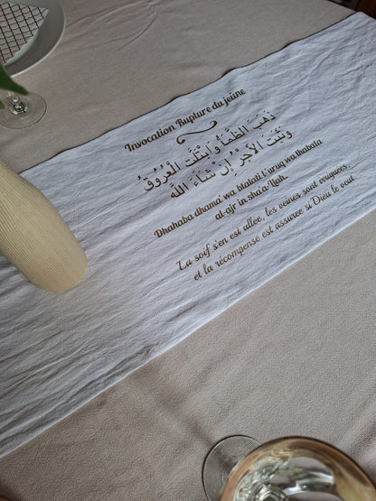 Chemin de table | Invocation