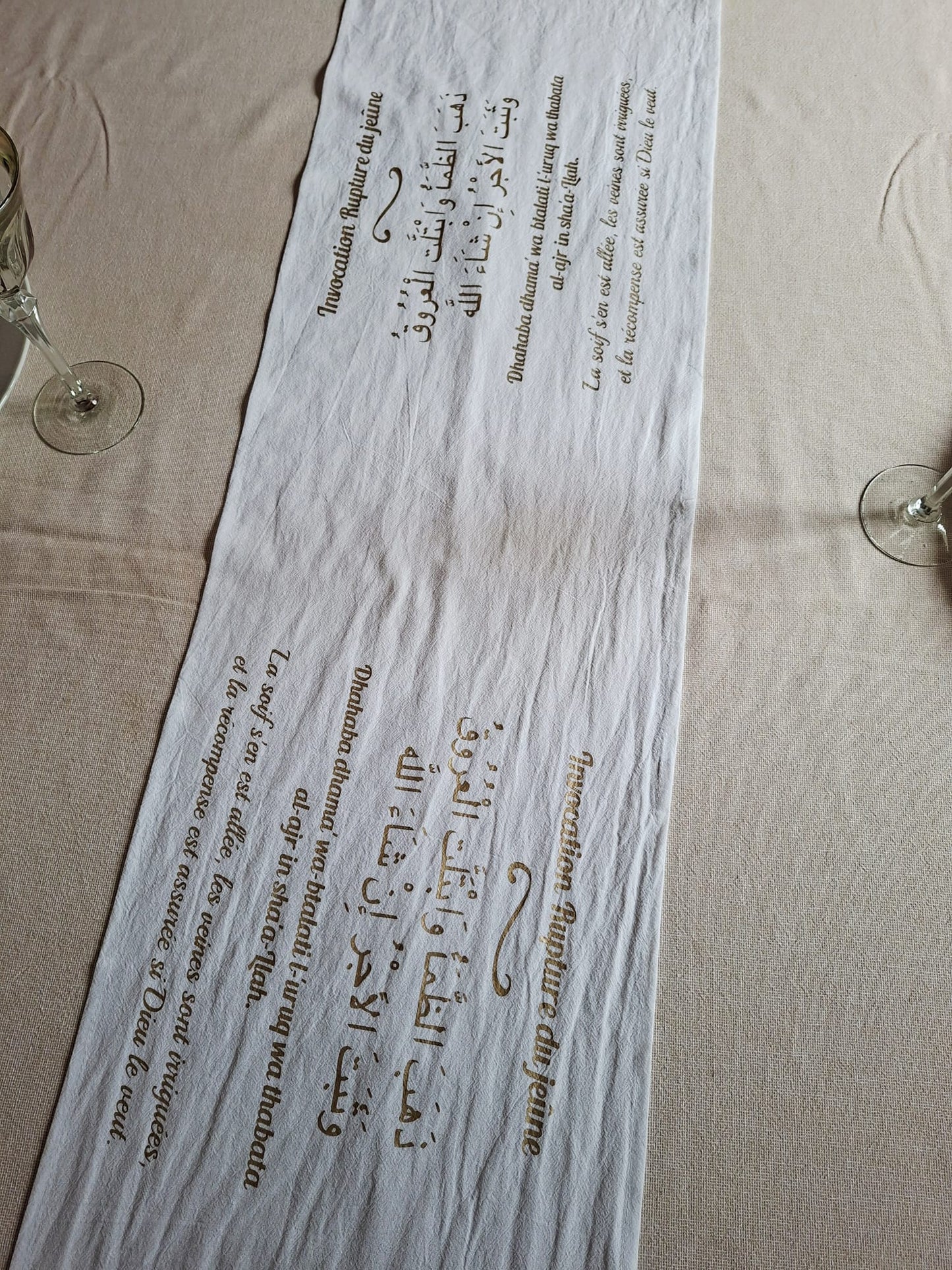 Chemin de table | Invocation