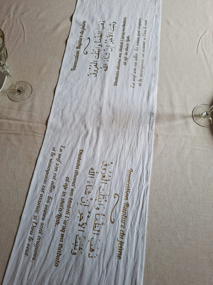 Chemin de table | Invocation
