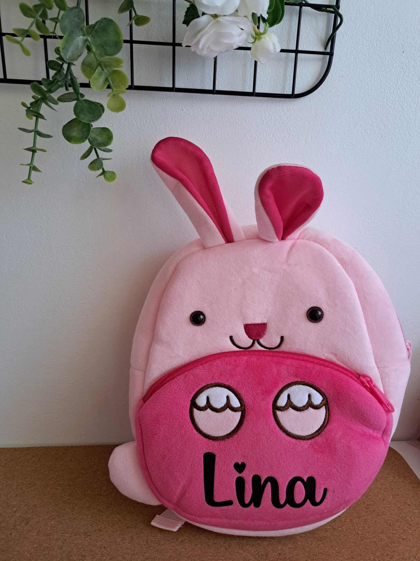 Sac à dos animal prénom