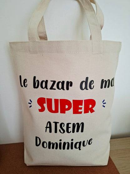 Tote bag ATSEM & Maître(sse) | 2 modèles