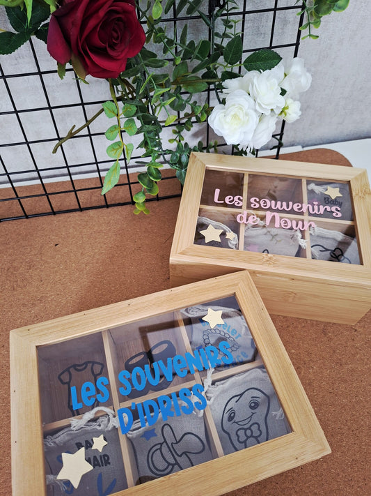 Boîte à souvenirs de bébé
