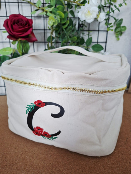 Trousse de toilette 100% coton à personnaliser