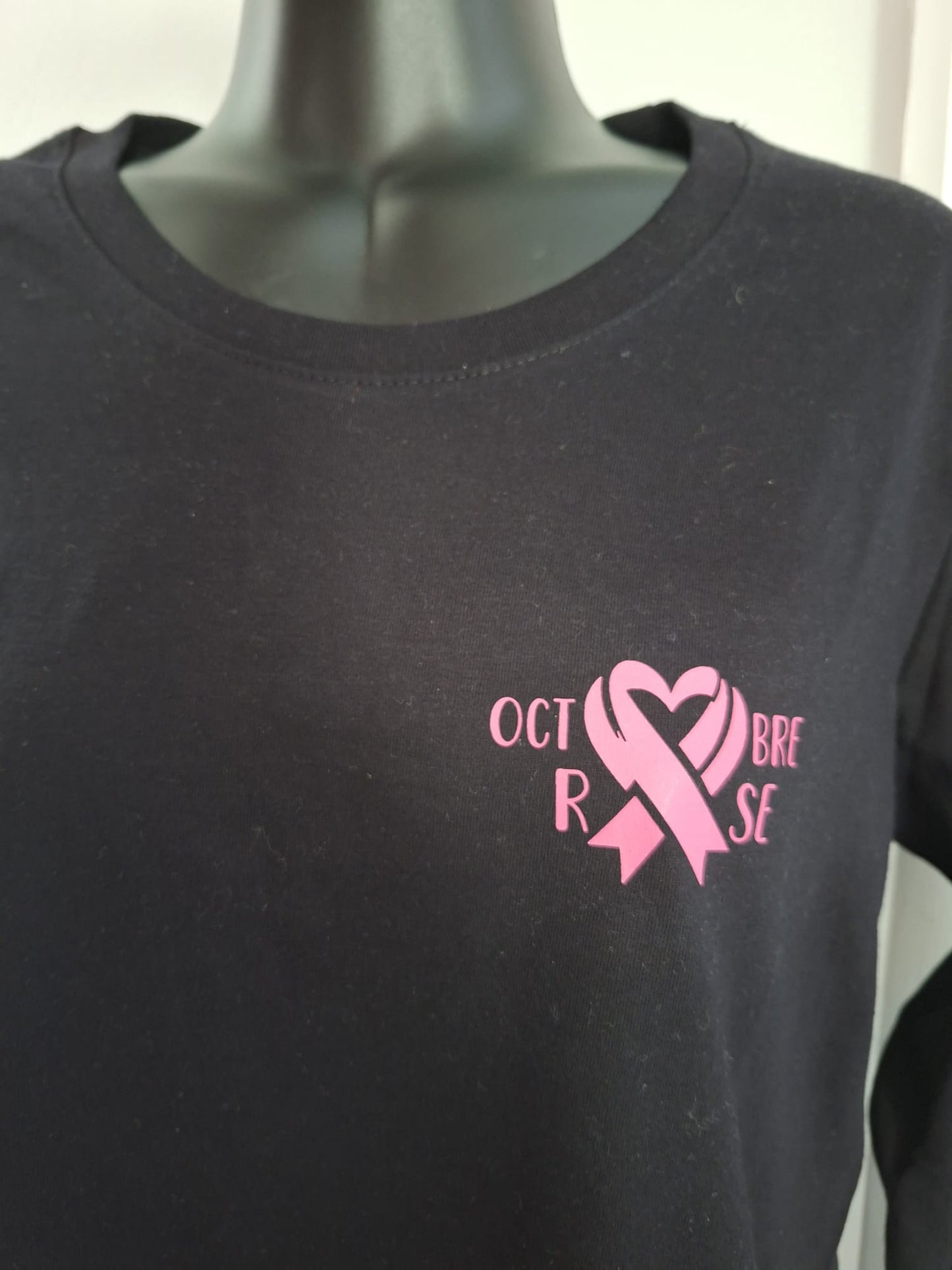 Tee-shirt manches longues Octobre Rose
