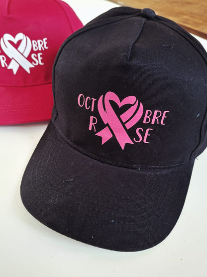 Casquette Octobre Rose