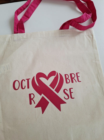 Tote bag Octobre Rose