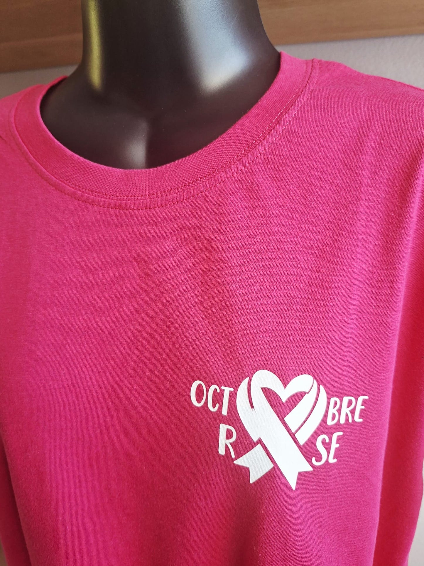 Tee-shirt col rond Octobre Rose