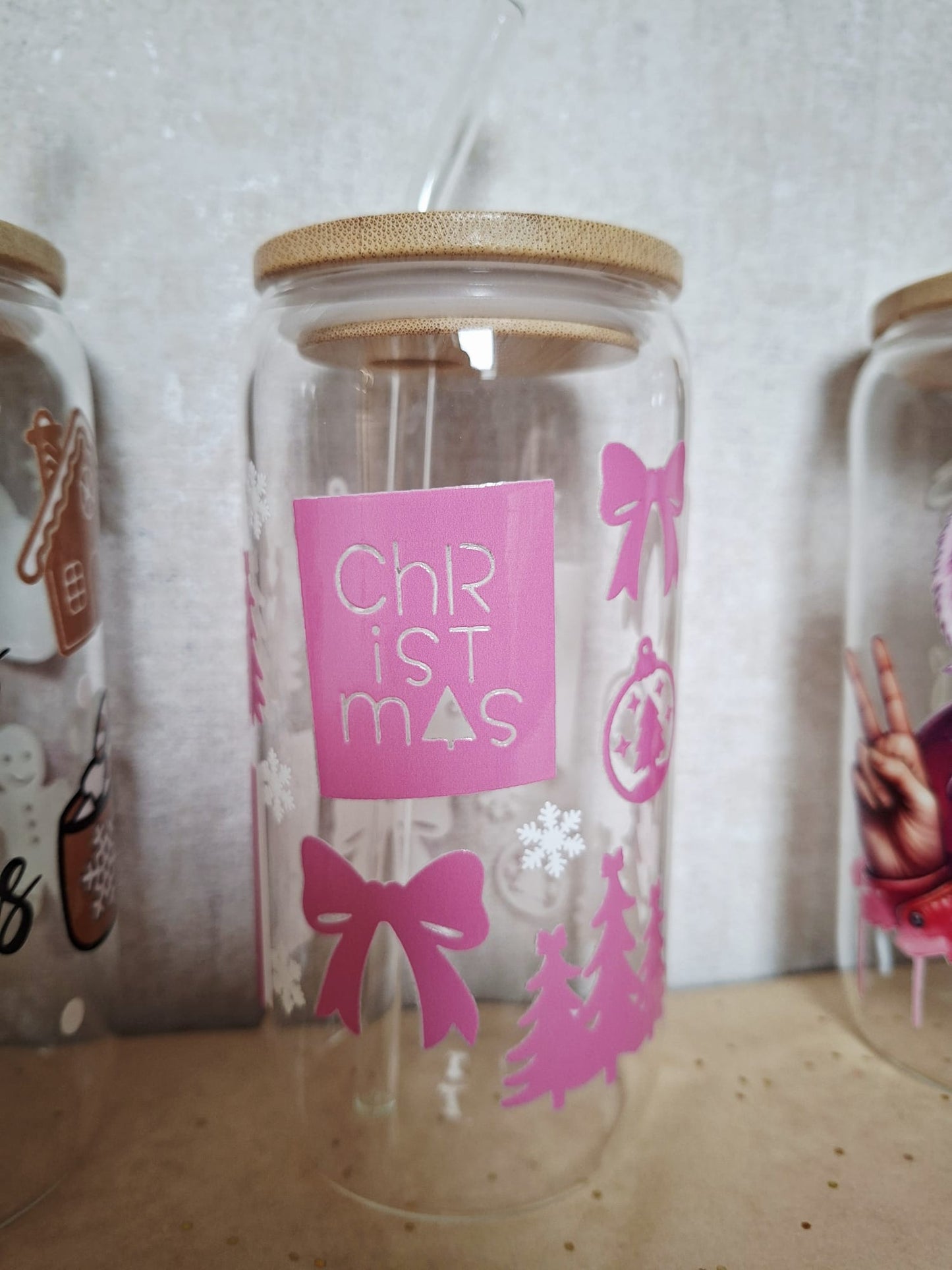 Gobelet en verre Noël