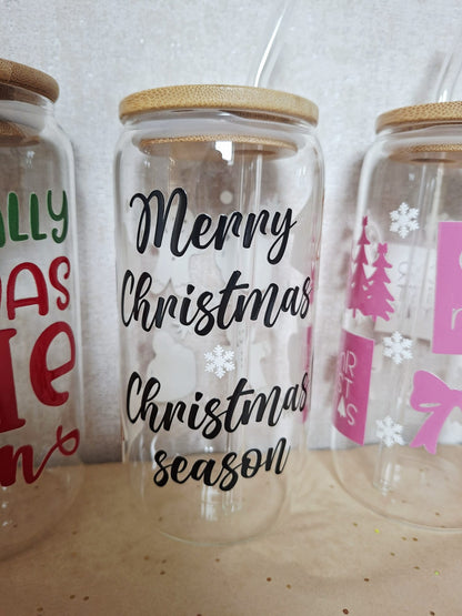 Gobelet en verre Noël