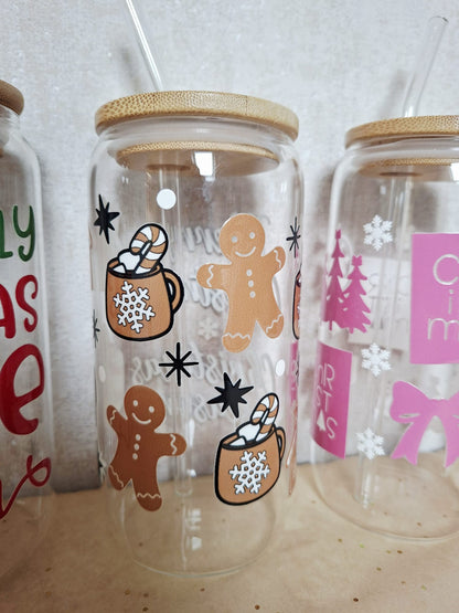 Gobelet en verre Noël