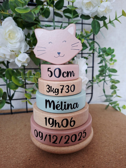 Jeu empilement animaux