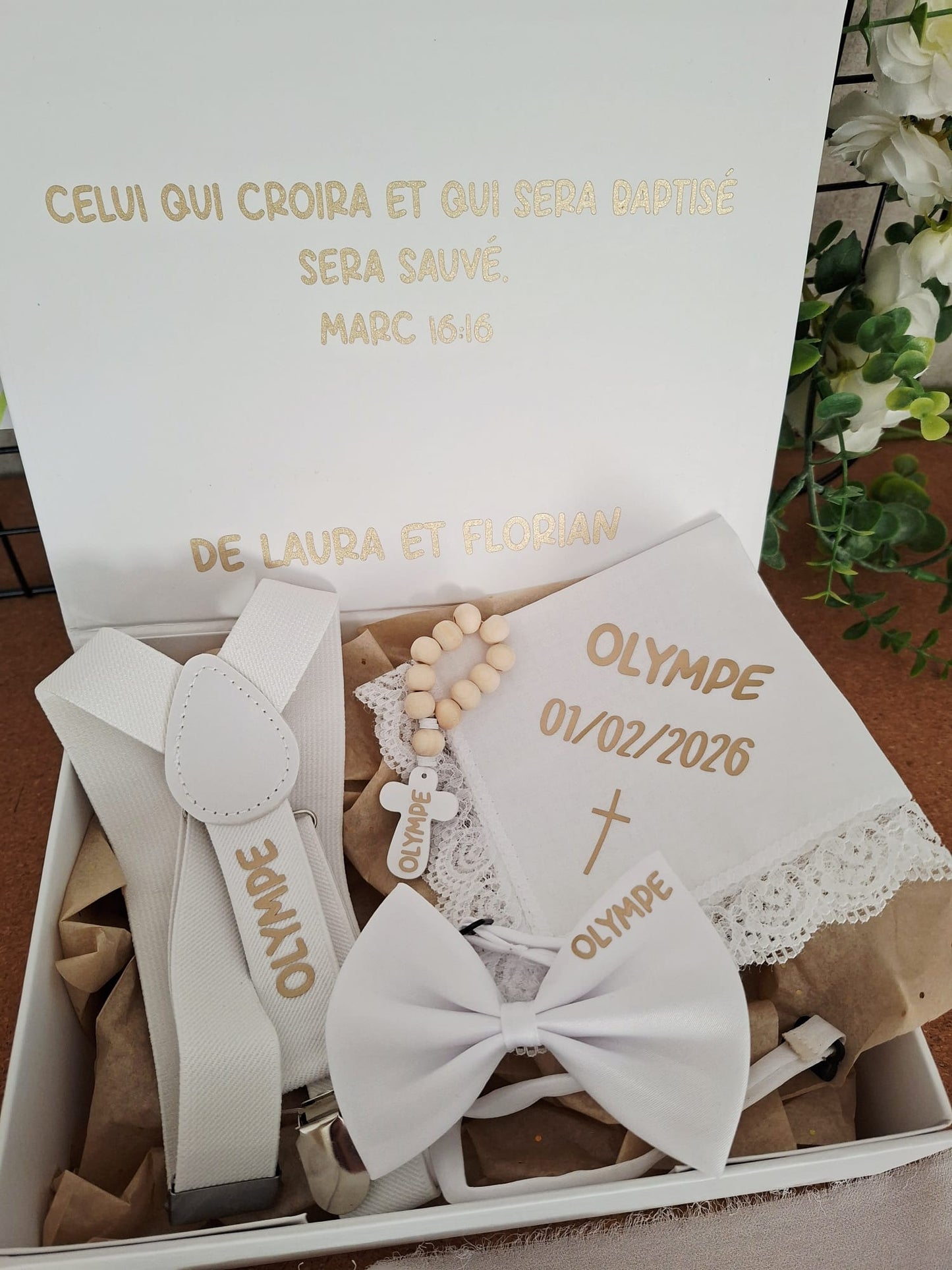 Coffret baptême catholique