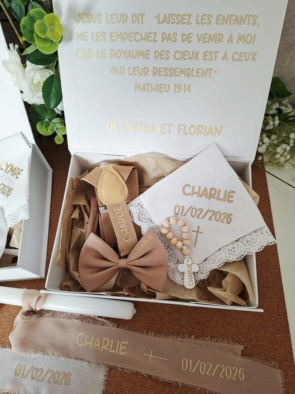 Coffret baptême catholique