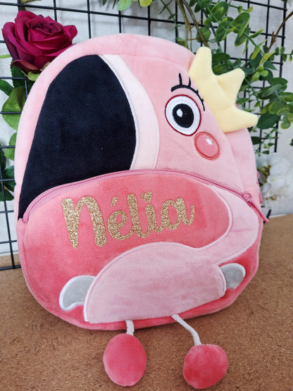 Sac à dos animal prénom